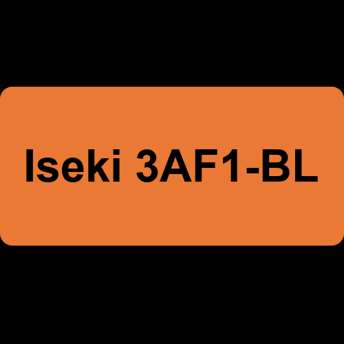 Iseki 3AF1-BL